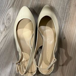 Talbots nude sling back